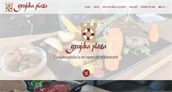 Desktop Screenshot of grajska-plaza.com